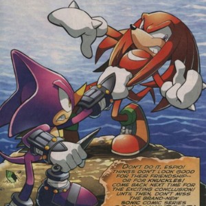 Espio × Knuckles